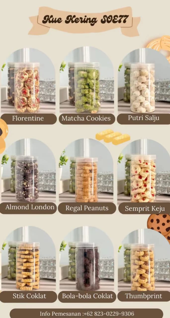 Almond Crispy dan Aneka kue kering